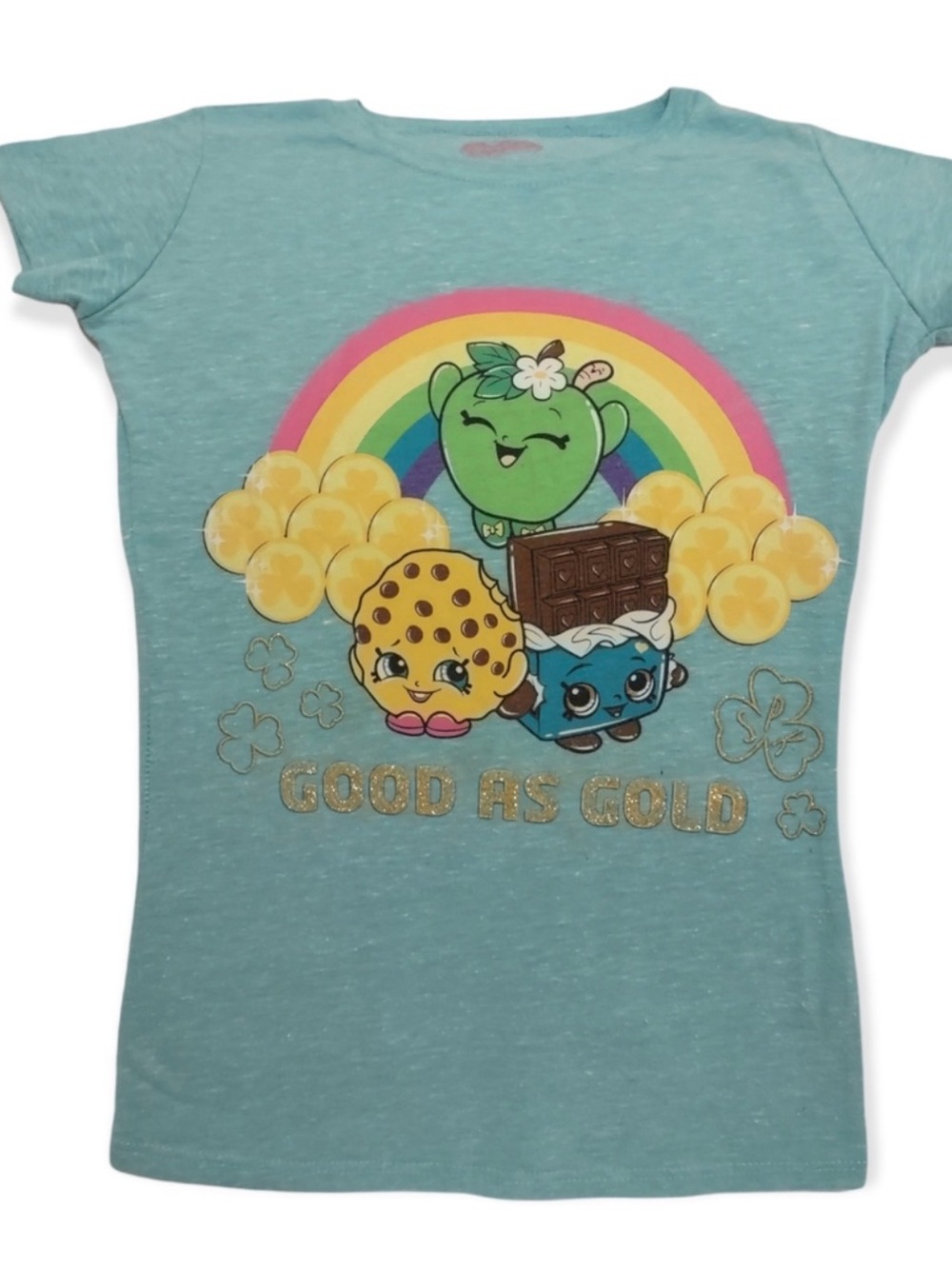 Shopkins 'Good As Gold' Graphic Tee in Youth Small